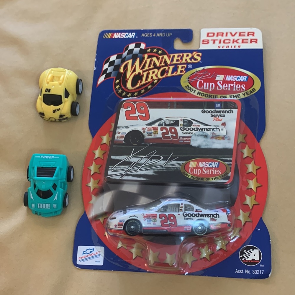Kevin Harvick #29 GM Good...ticker Winners Circle 2001